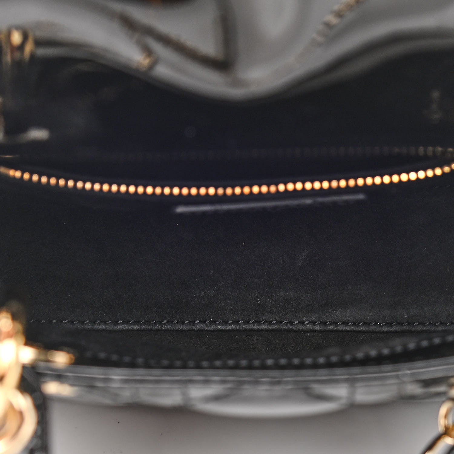 Christian Dior Patent Cannage Mini Lady Dior Black 5 of 11