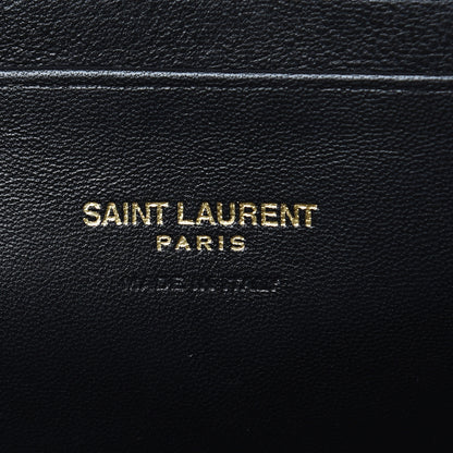 Saint Laurent Grain De Poudre Matelasse Monogram Mini Lou Camera Bag Black 6 of 10