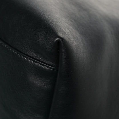 Versace Calfskin Palazzo Tote Black 11 of 12