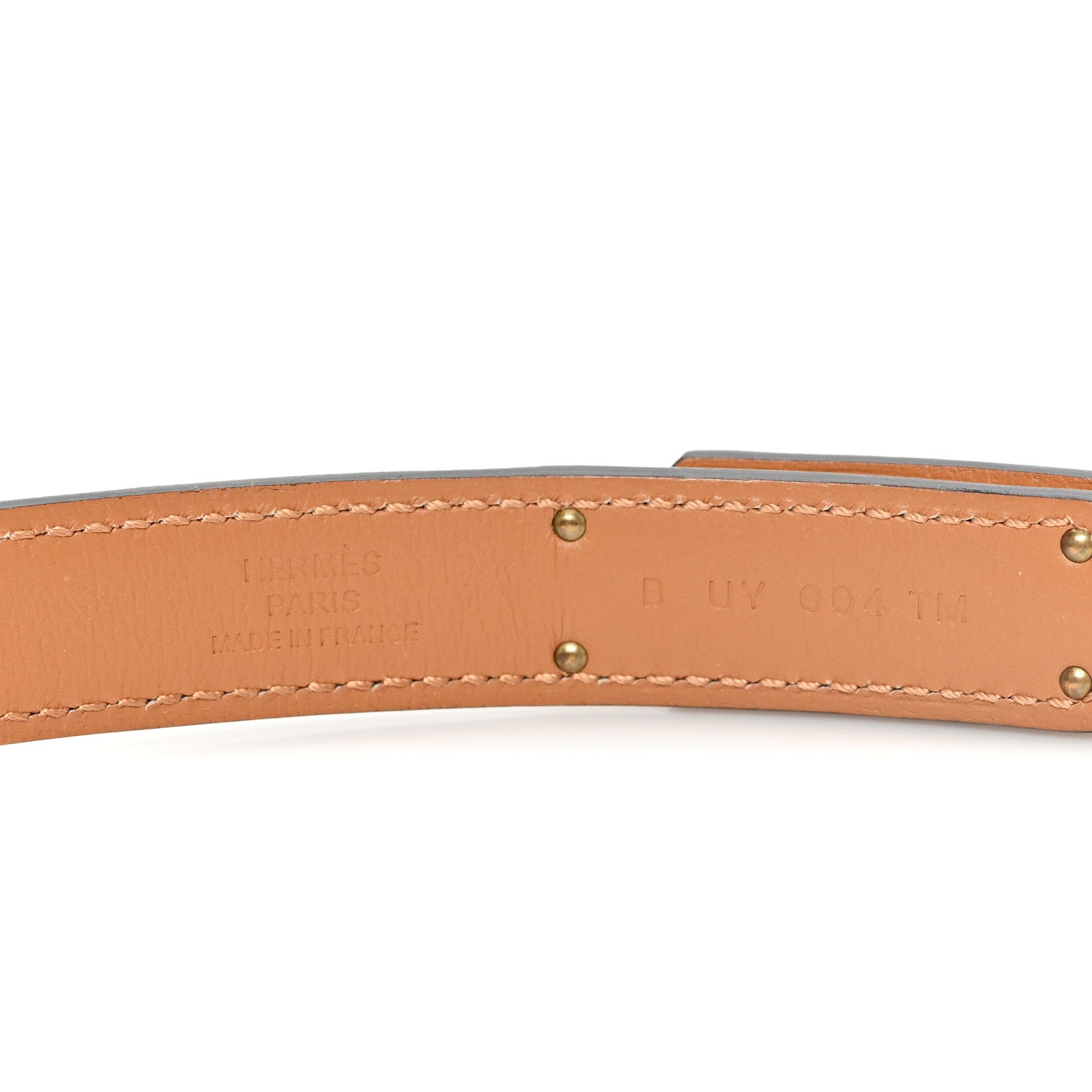 Hermes Epsom Kelly Belt Etoupe 3 of 4