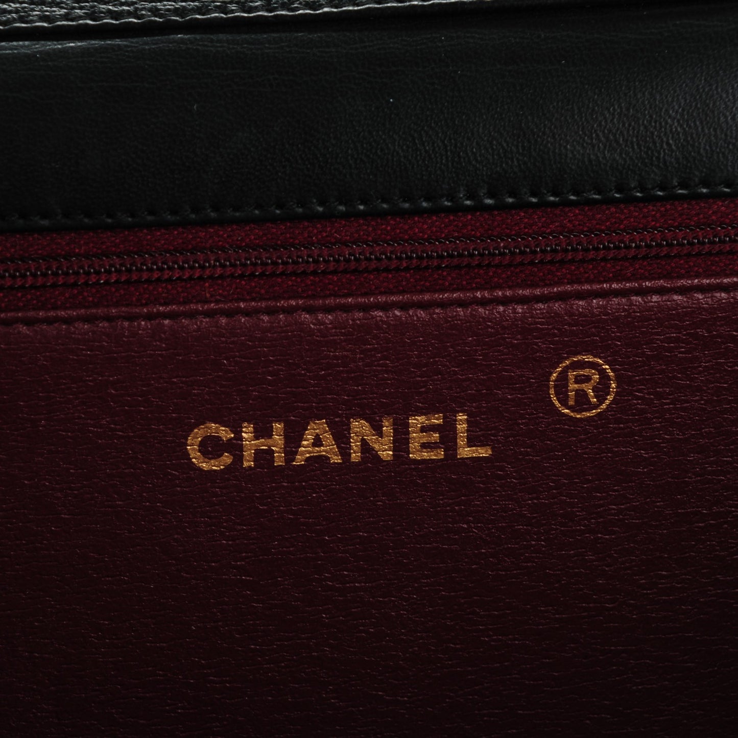 Lambskin Quilted Medium Single Flap Black