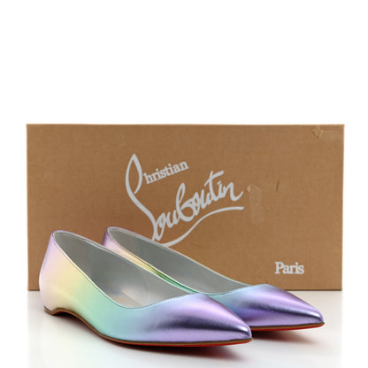 Christian Louboutin Iridescent Nappa Kate Flats 36.5 Multicolor 8 of 8