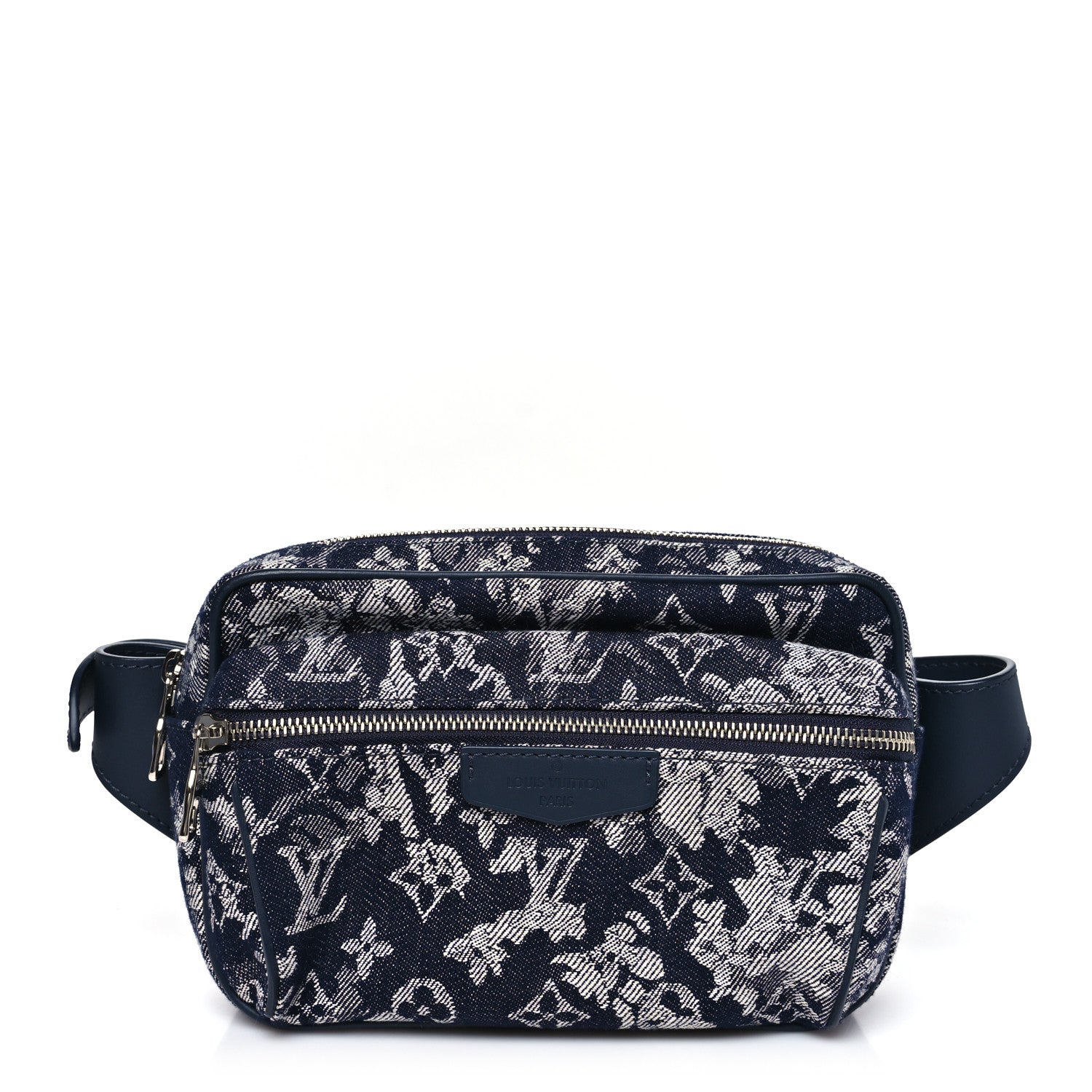 Louis Vuitton Monogram Tapestry Canvas Monogram Outdoor Bumbag Bleu 1 of 10