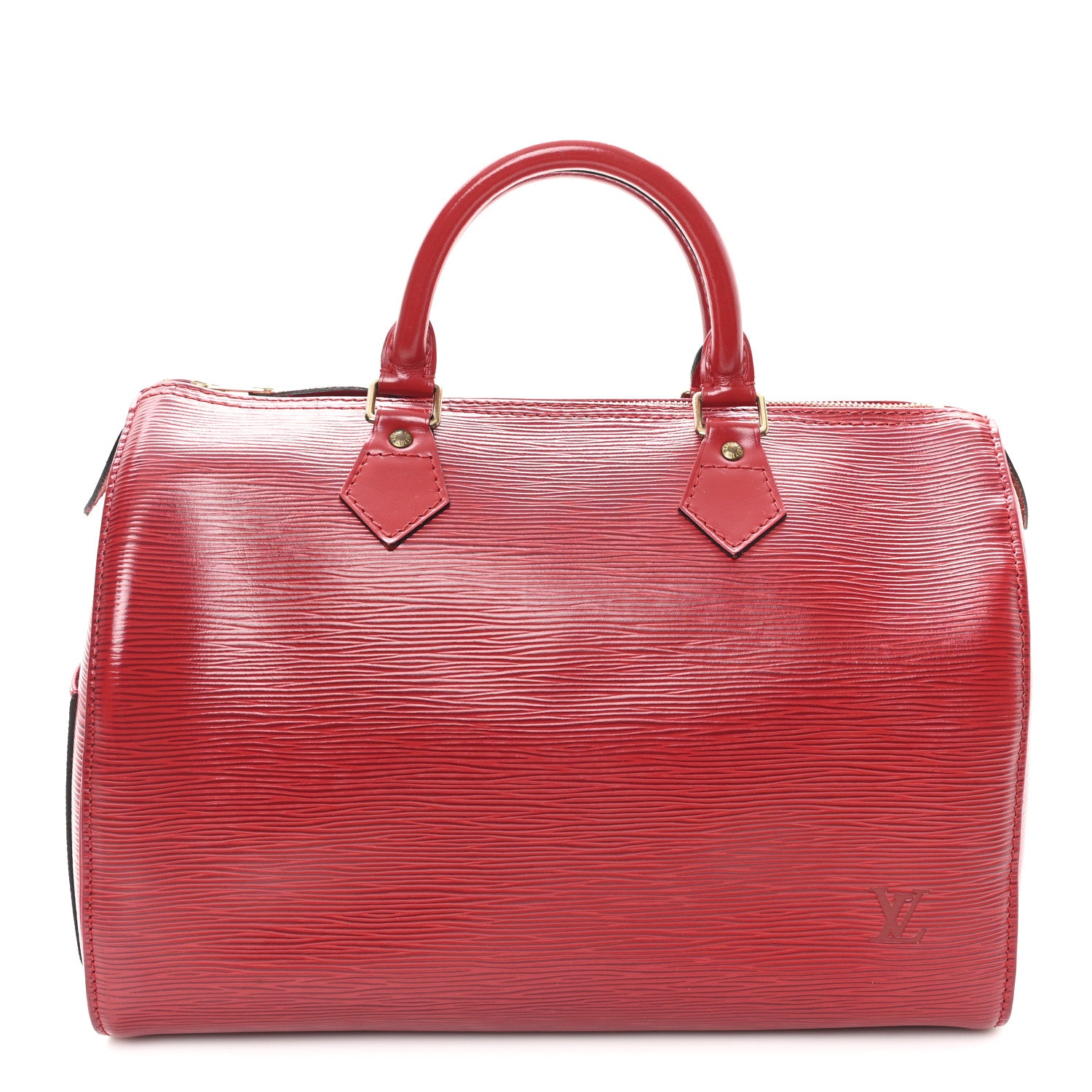 Louis Vuitton Epi Speedy 30 Castillan Red 1 of 10