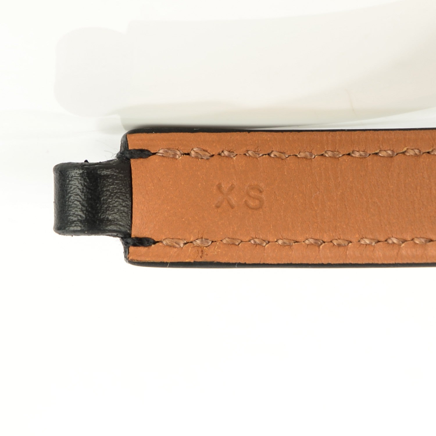 Hermes Chamonix Rivale Double Tour Bracelet XS Black 8 of 9