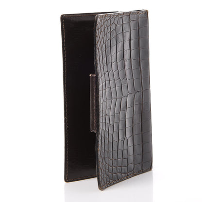 Hermes Shiny Crocodile Agenda Cover Havane 3 of 10