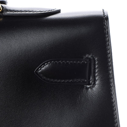 Hermes Box Kelly Sellier 35 Black 15 of 44