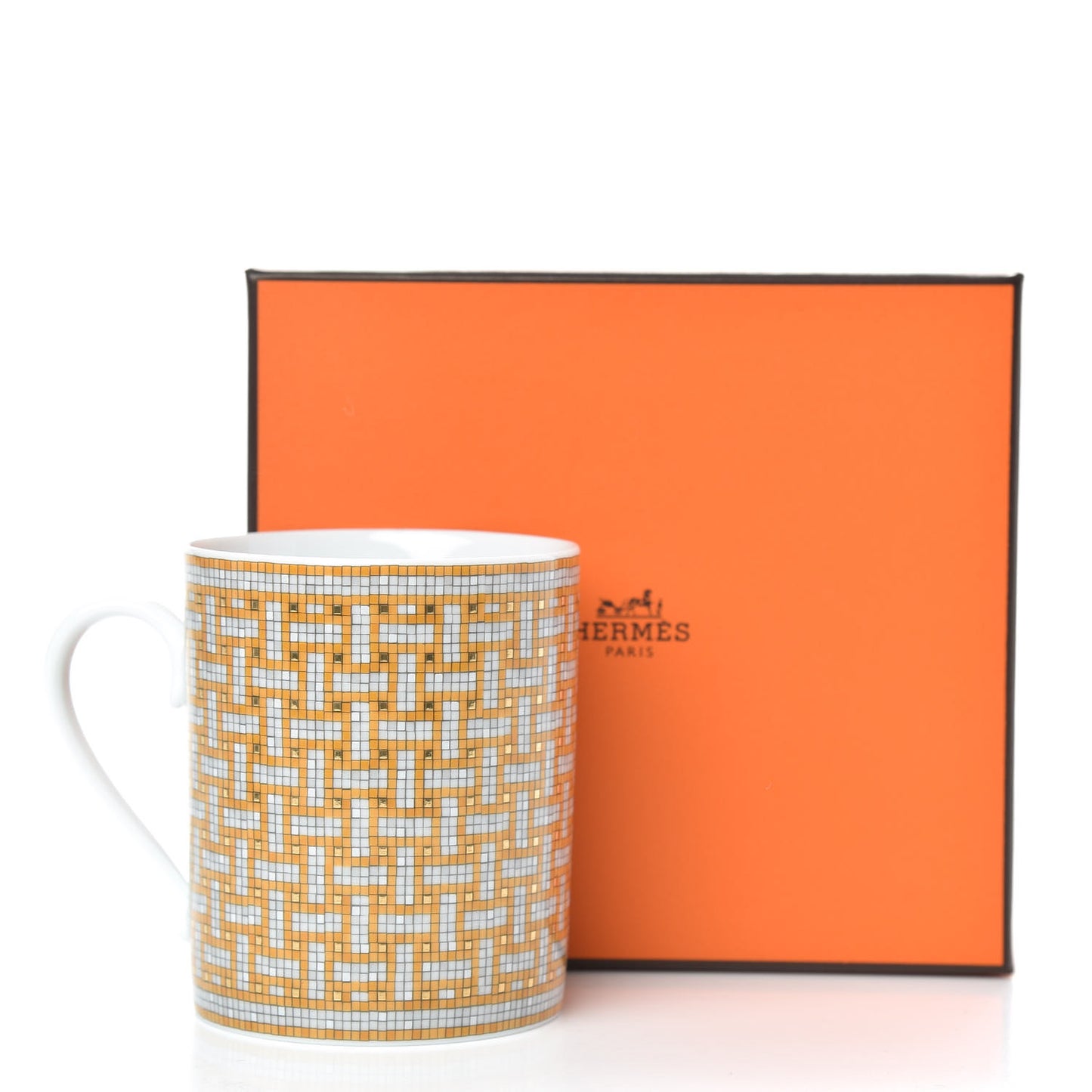 Porcelain Mosaique au 24 Mug Gold