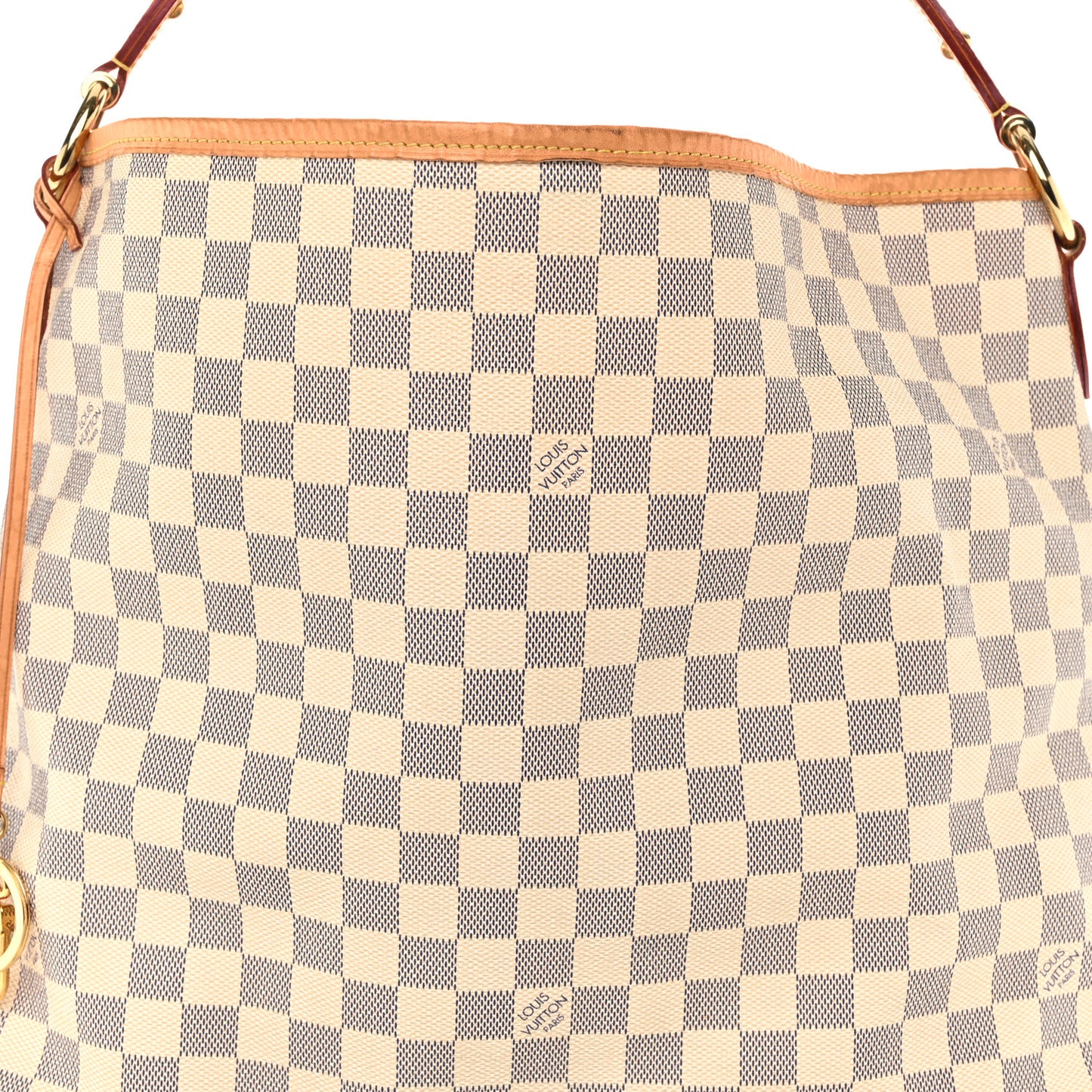 Damier Azur Delightful MM Rose Ballerine