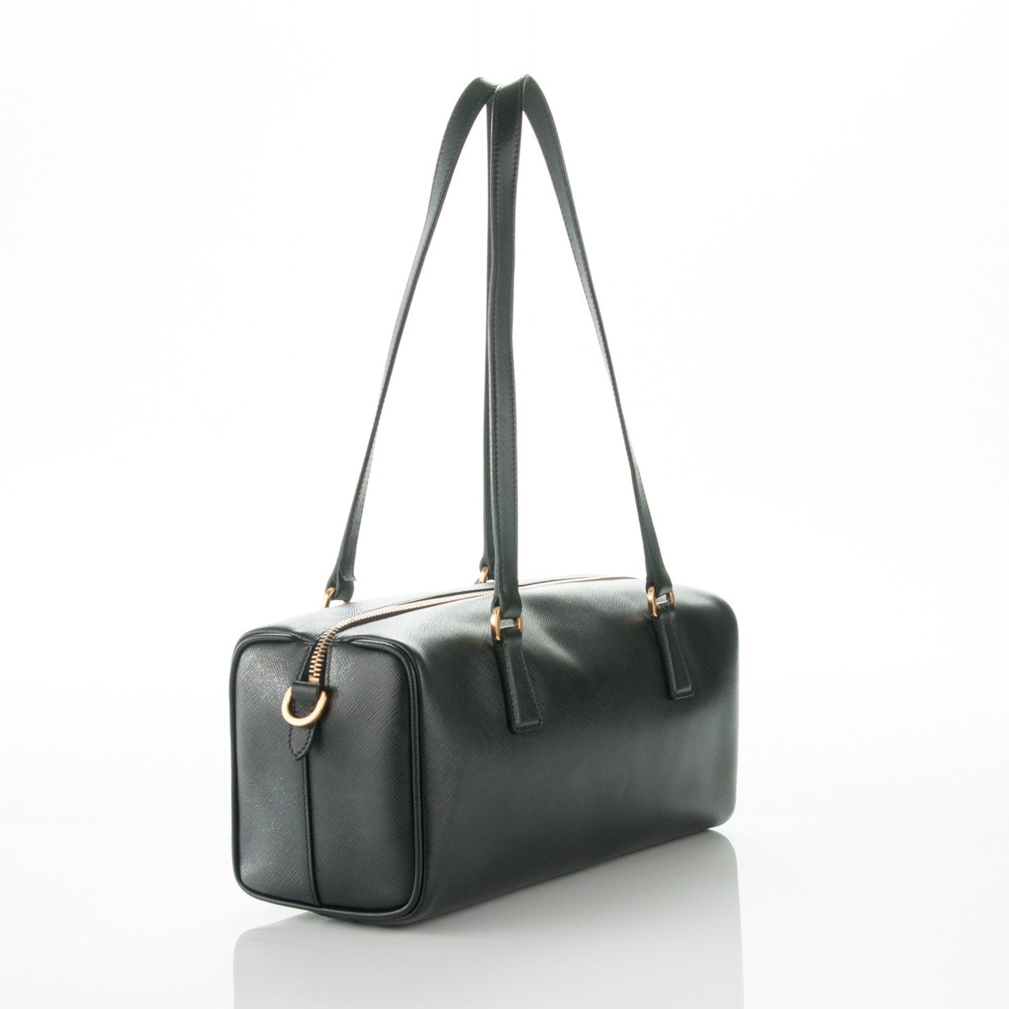 Saffiano Lux Bauletto Nero Black