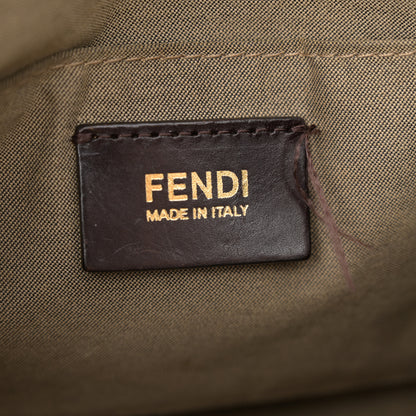 Fendi Zucchino Spalmati Vitello Boston Nocciola Castagna 6 of 12