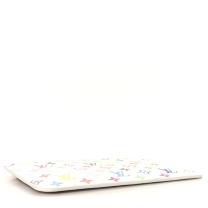 Louis Vuitton LV X TM Monogram Multicolor Neverfull MM Pochette White 4 of 6