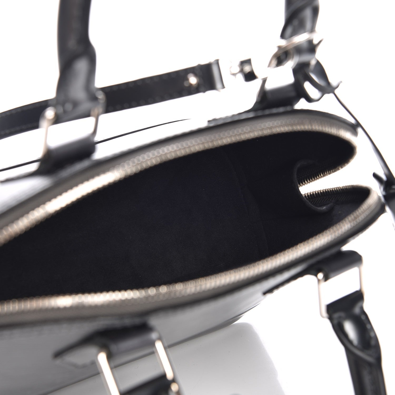Louis Vuitton Epi Alma BB Anthracite Nacre 7 of 7