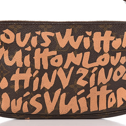 Louis Vuitton Monogram Graffiti Pochette Accessories Peach 11 of 11