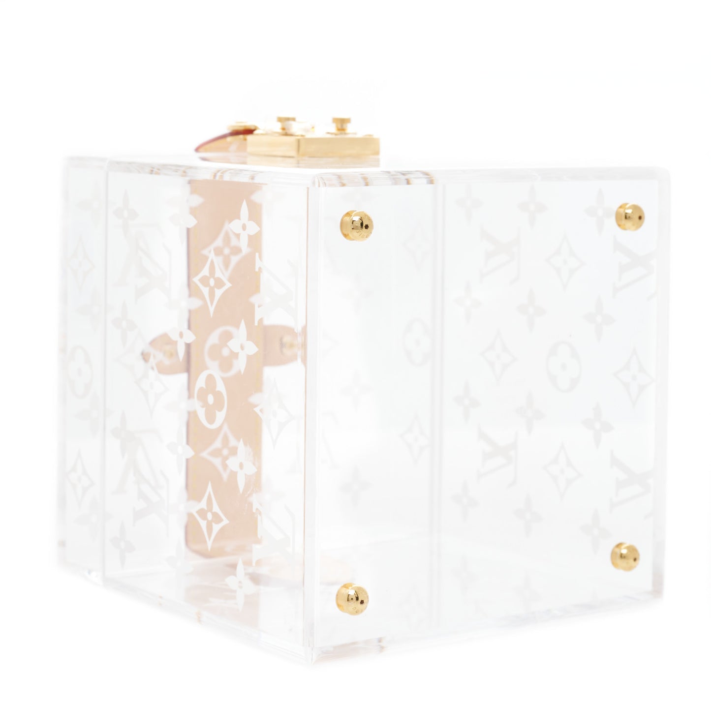 Transparent Plexiglass Cube Scott Box