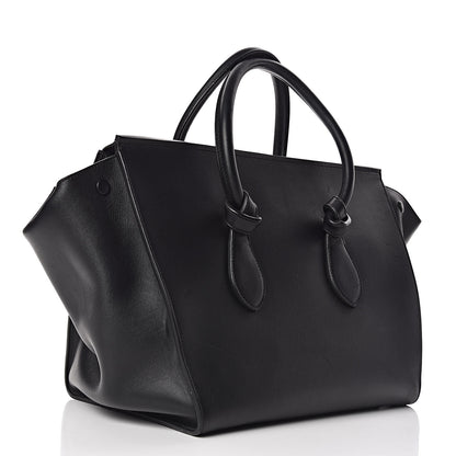 Celine Smooth Calfskin Medium Tie Knot Tote Black 4 of 18