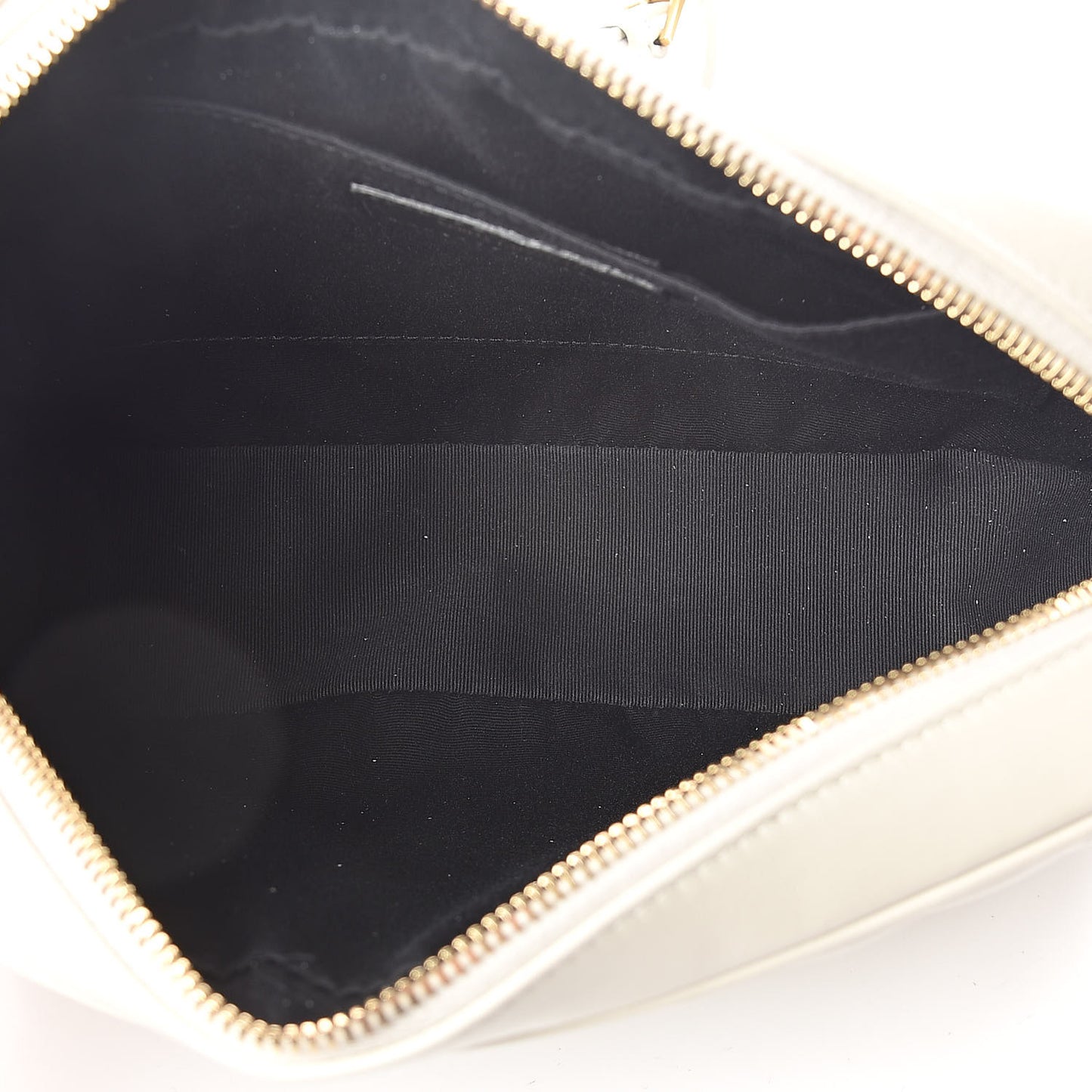 Calfskin Matelasse Monogram Lou Camera Bag Crema Soft