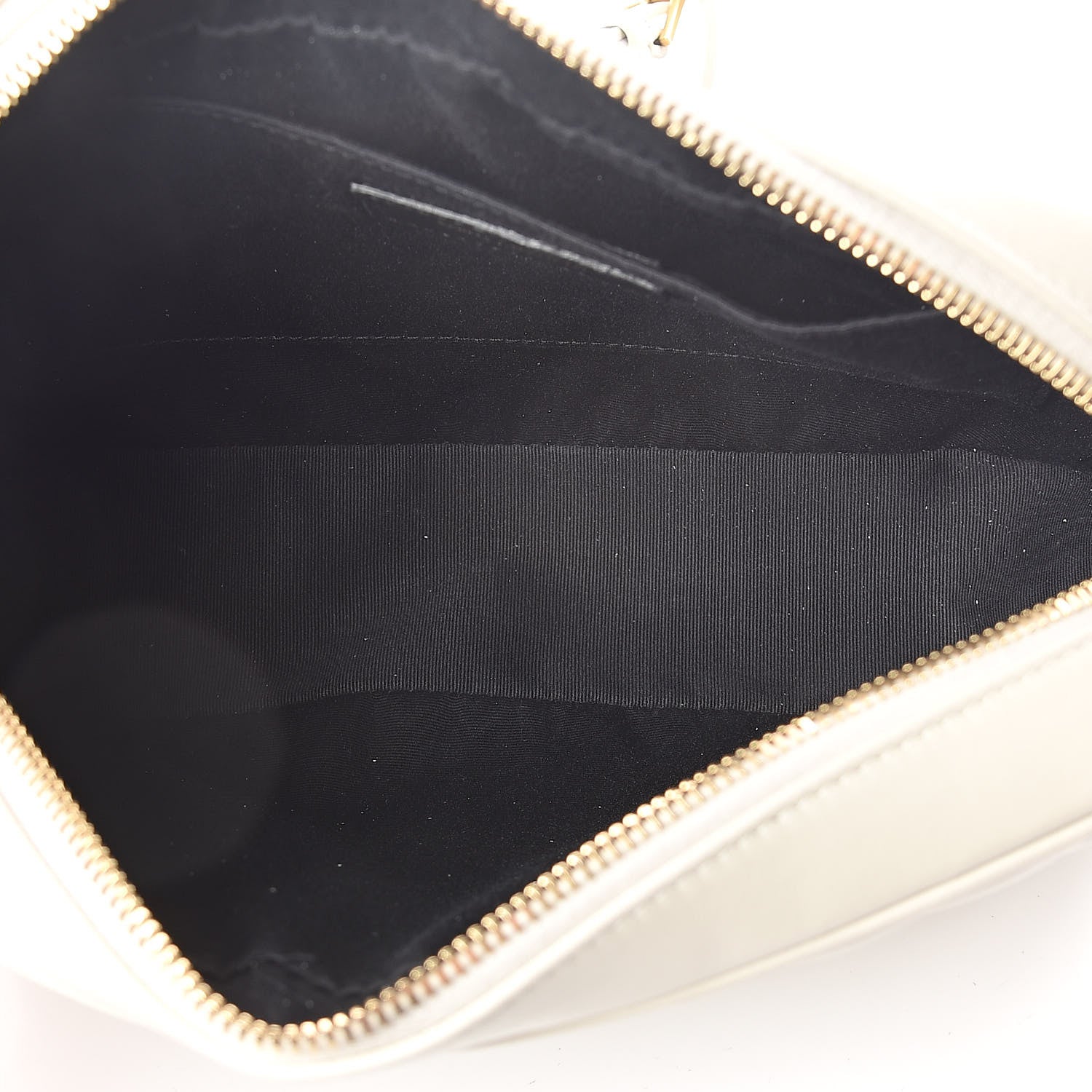 Saint Laurent Calfskin Matelasse Monogram Lou Camera Bag Crema Soft 5 of 8