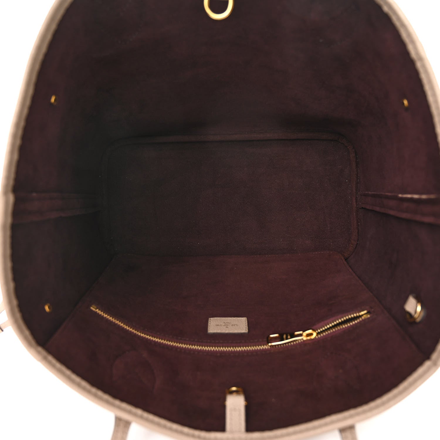 Louis Vuitton Empreinte Monogram Giant Neverfull MM Tourterelle 5 of 11