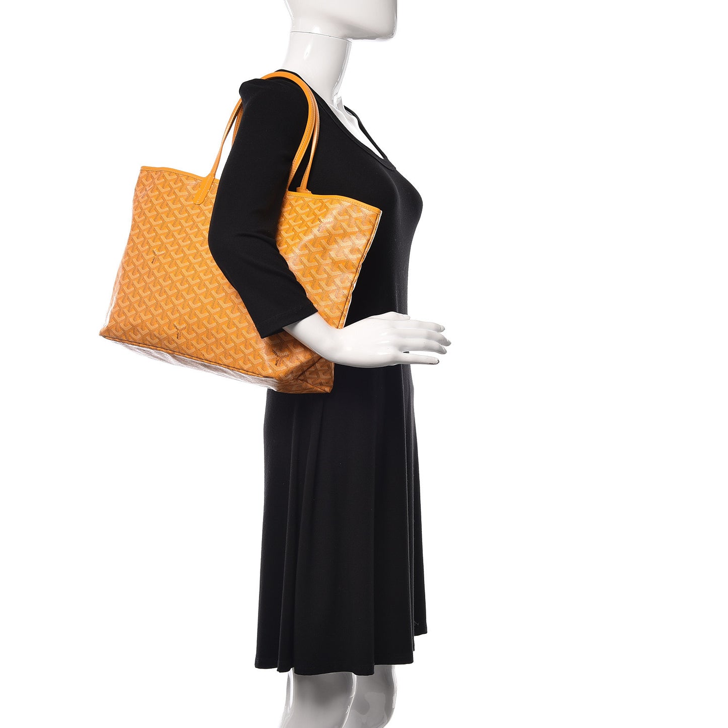 Goyardine Saint Louis PM Yellow