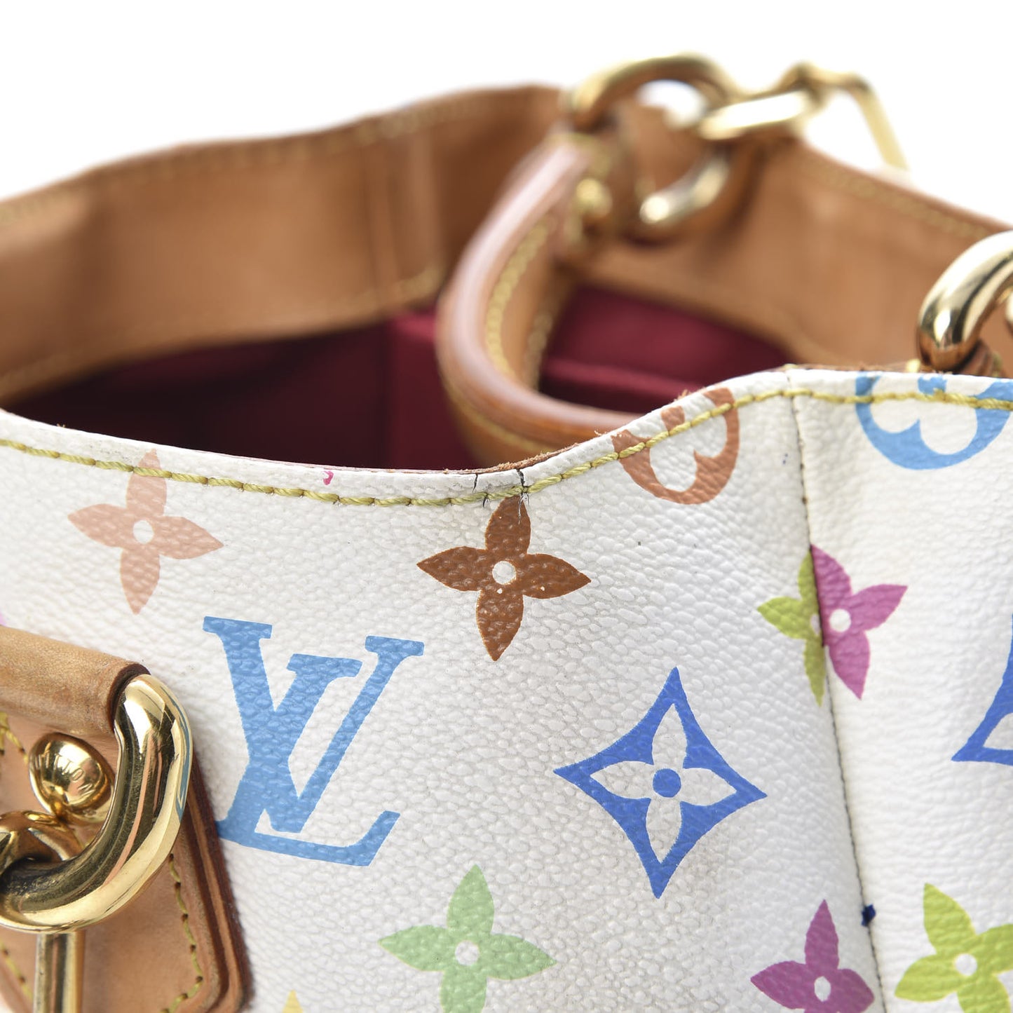 Monogram Multicolor Audra White