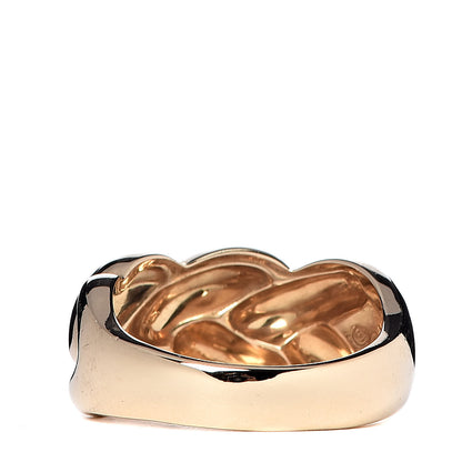 Cartier 18K Yellow Gold Braided Band Ring 54 6.75 4 of 6