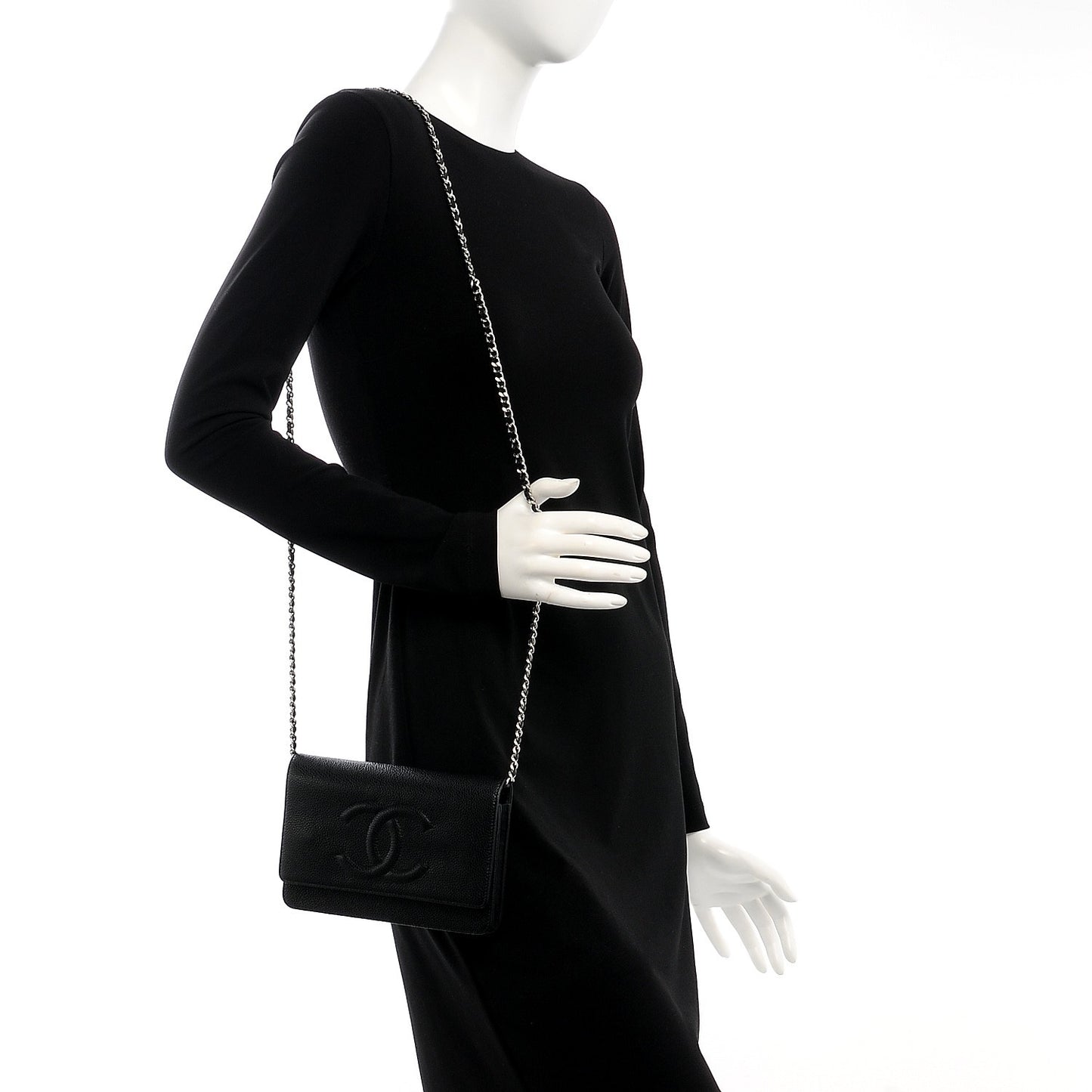 Caviar Timeless CC Wallet On Chain WOC Black