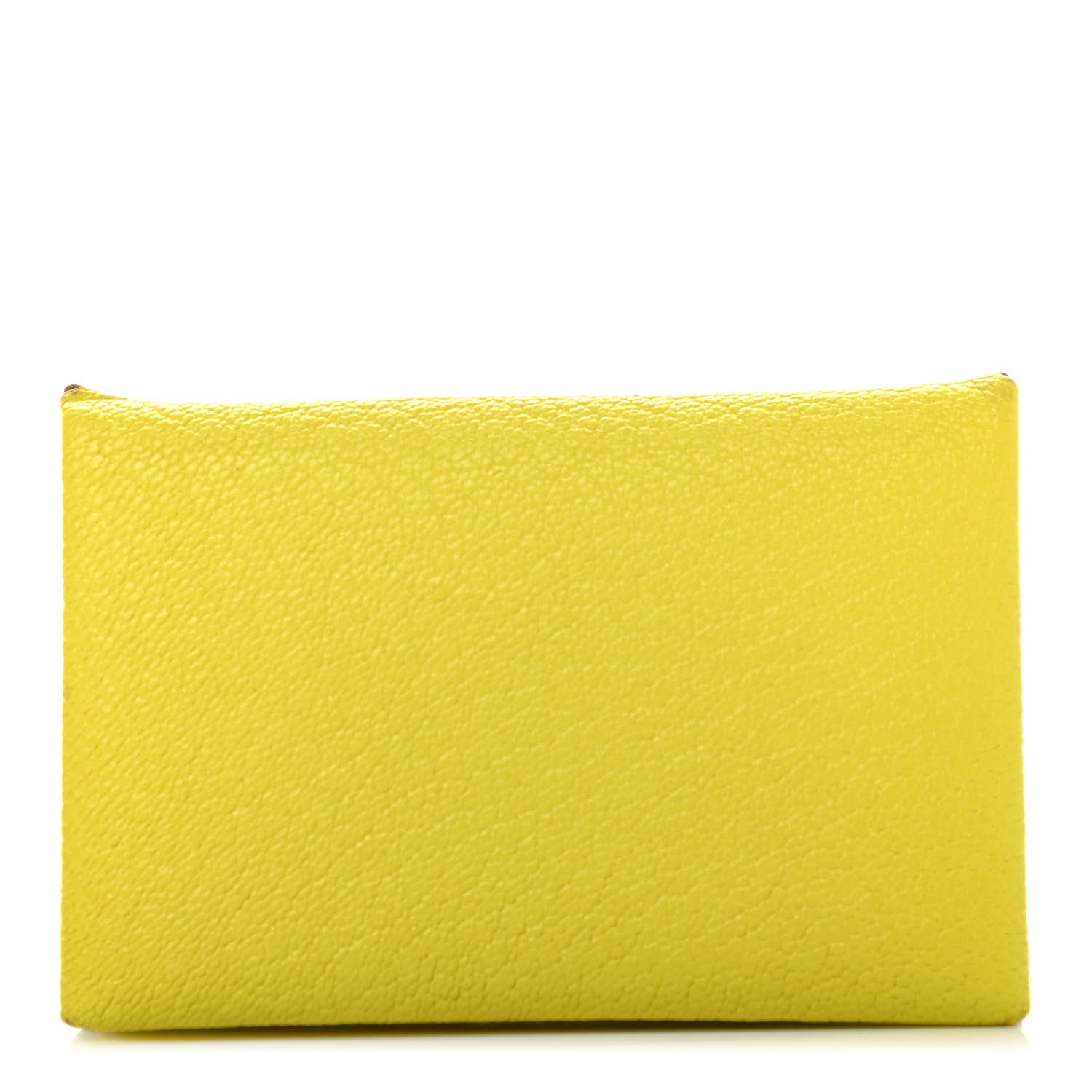 Hermes Chevre Mysore Calvi Card Case Lime 1 of 12