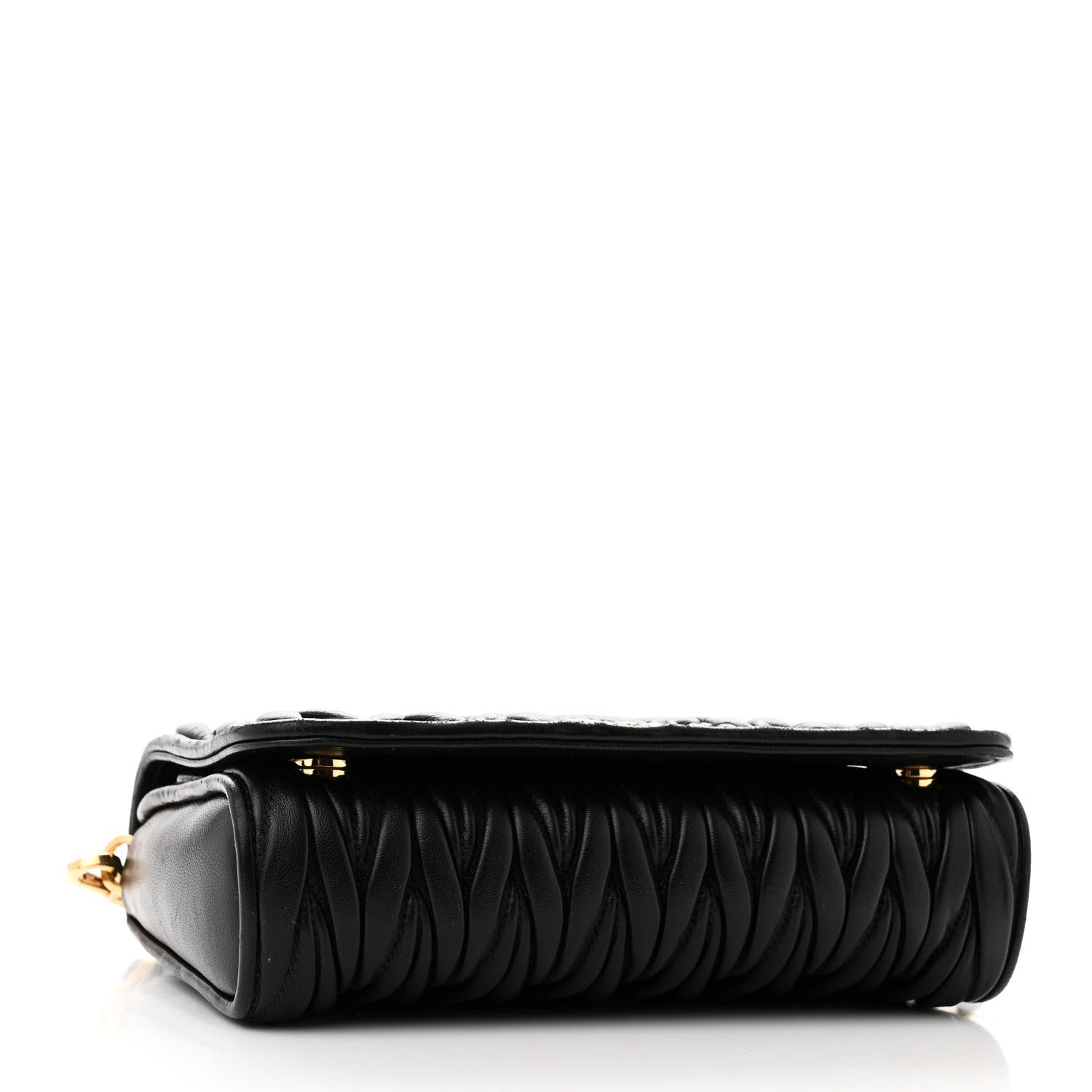 Miu Miu Nappa Matelasse Crossbody Black 4 of 9