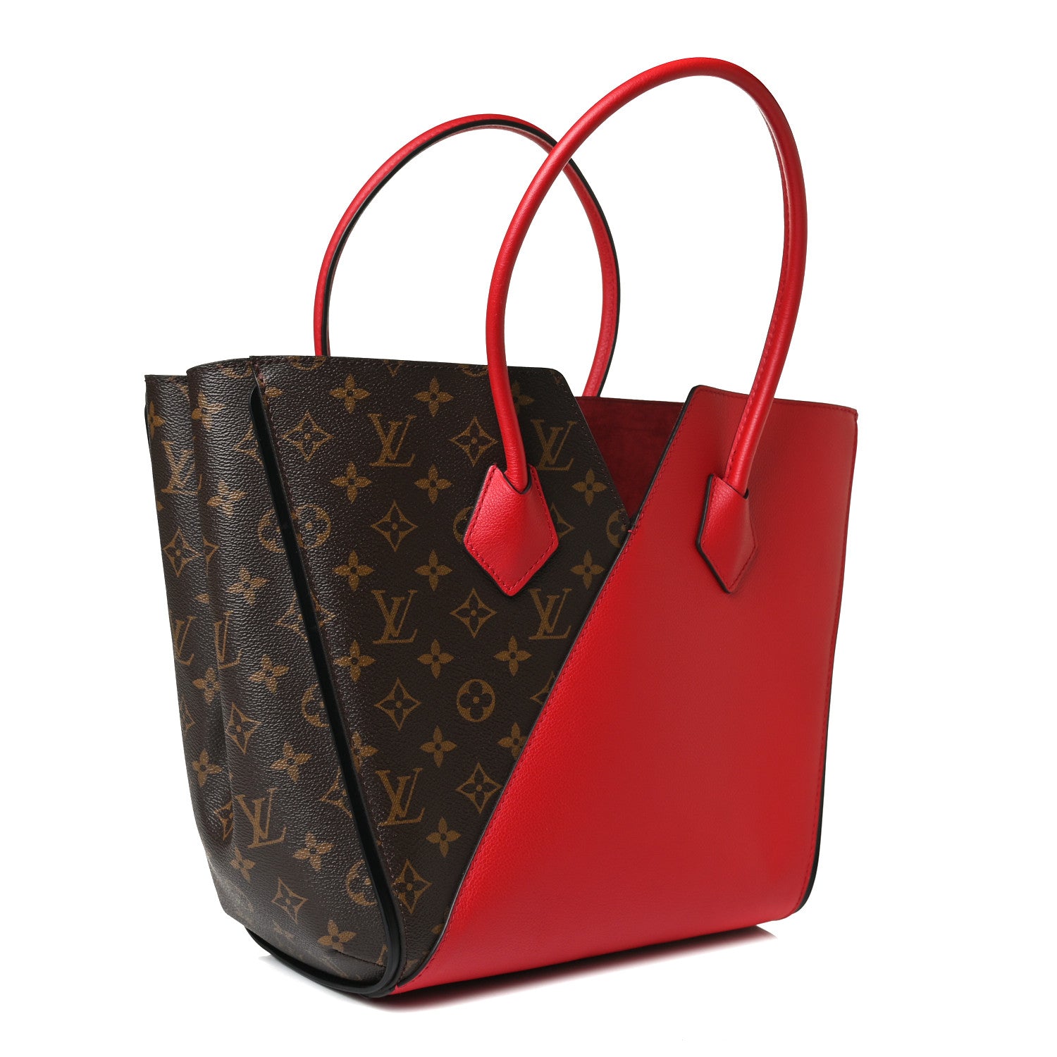 Louis Vuitton Calfskin Monogram Kimono Tote Cherry 3 of 12