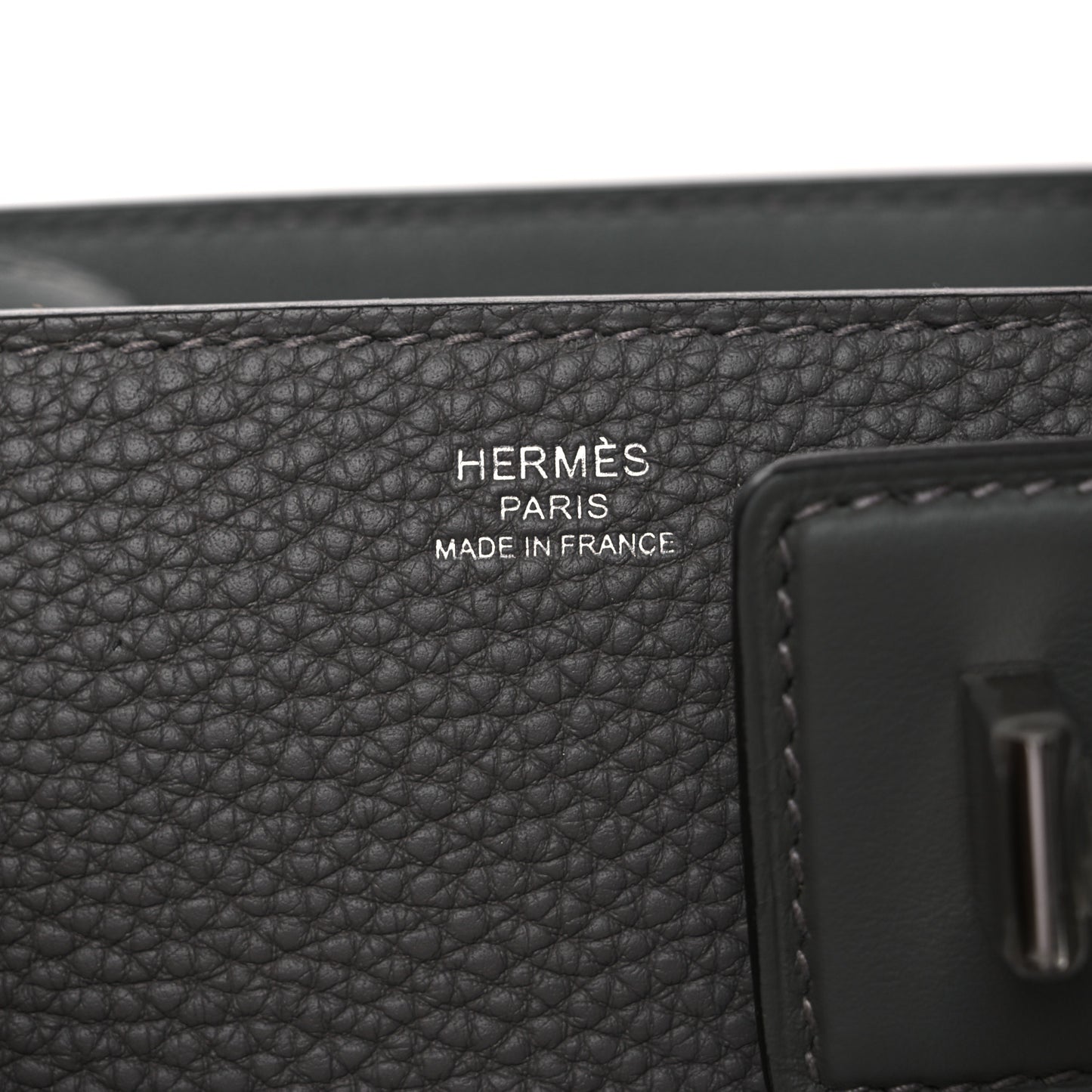 Togo Swift Medor Bag Gris Meyer