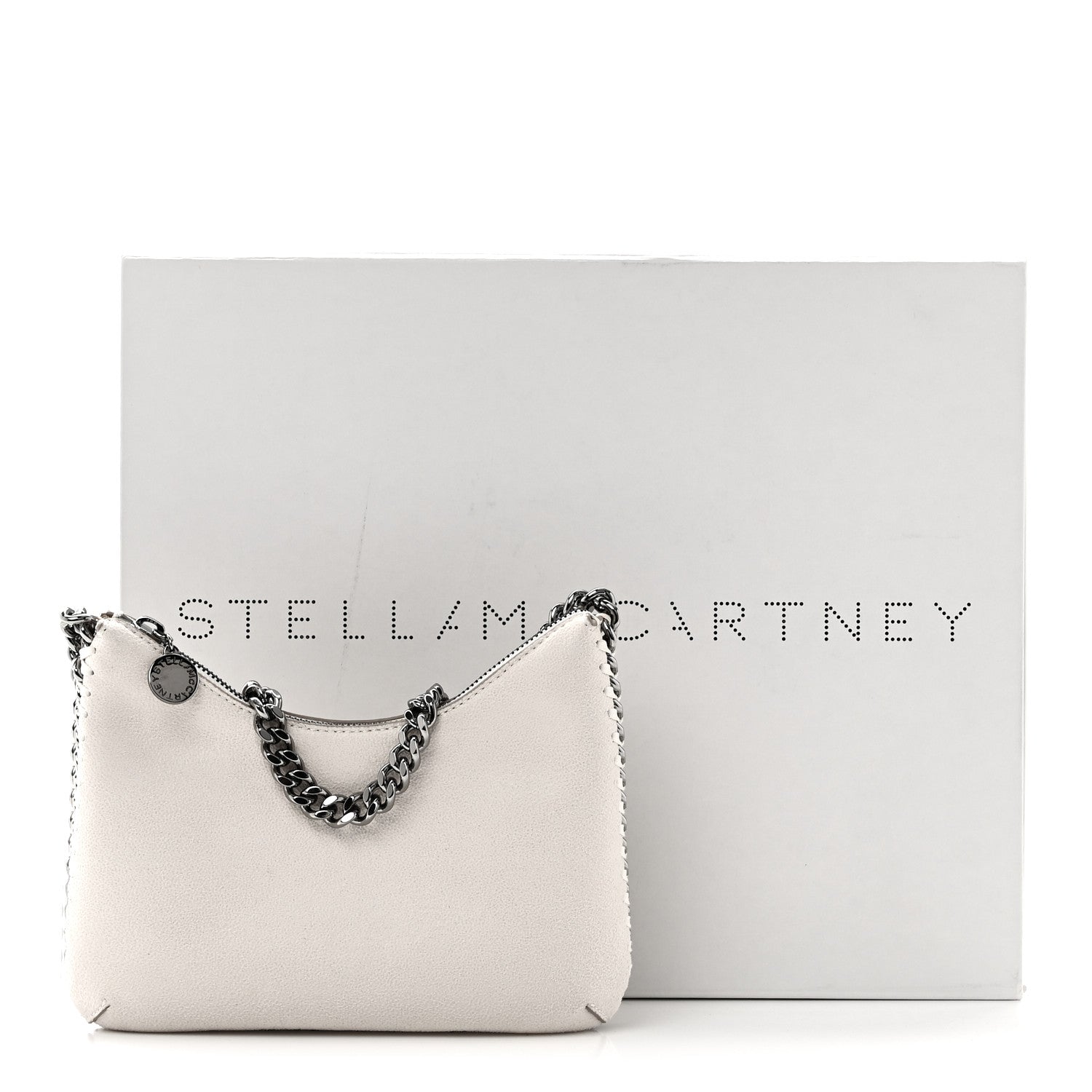 Stella McCartney Shaggy Deer Mini Chain Shoulder Bag Magnolia 11 of 11