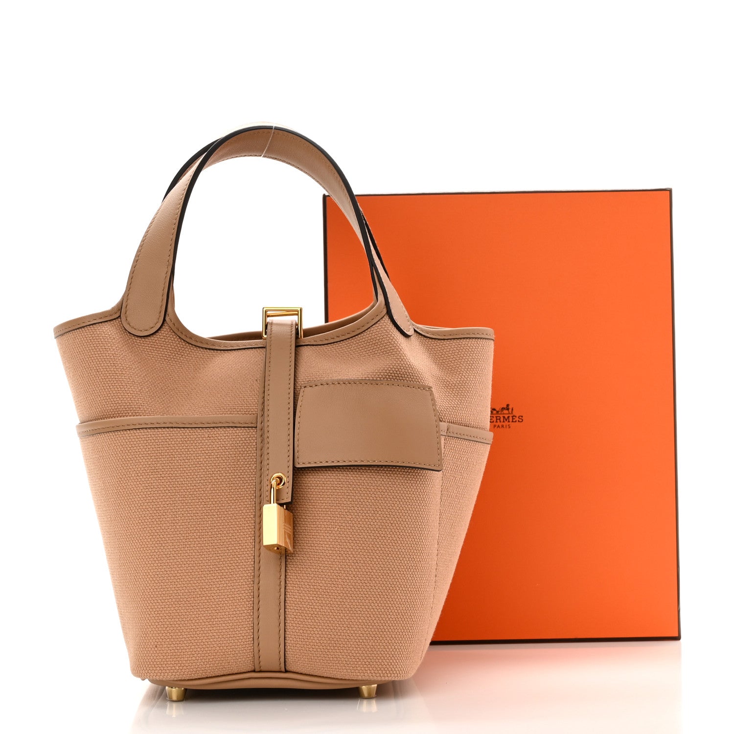 Hermes Toile Goeland Swift Cargo Picotin Lock 18 Chai 11 of 11