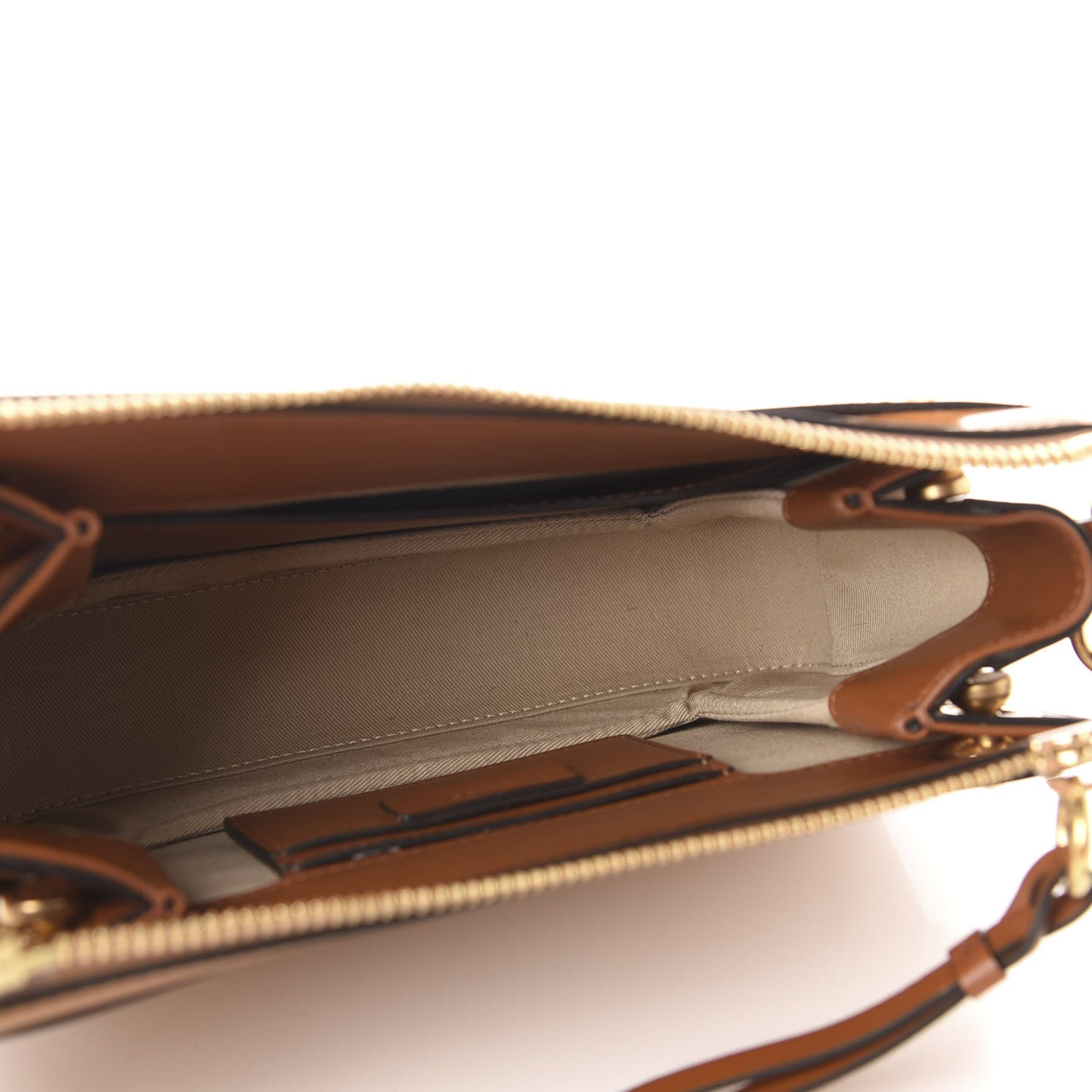 Patent Small Roy Bag Caramel