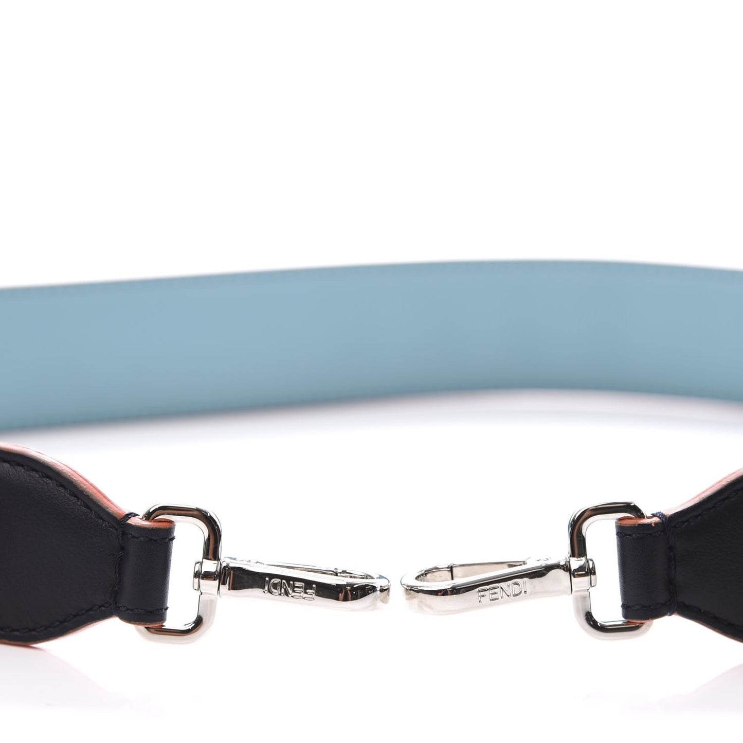 Calfskin Studded Strap You Navy Multicolor