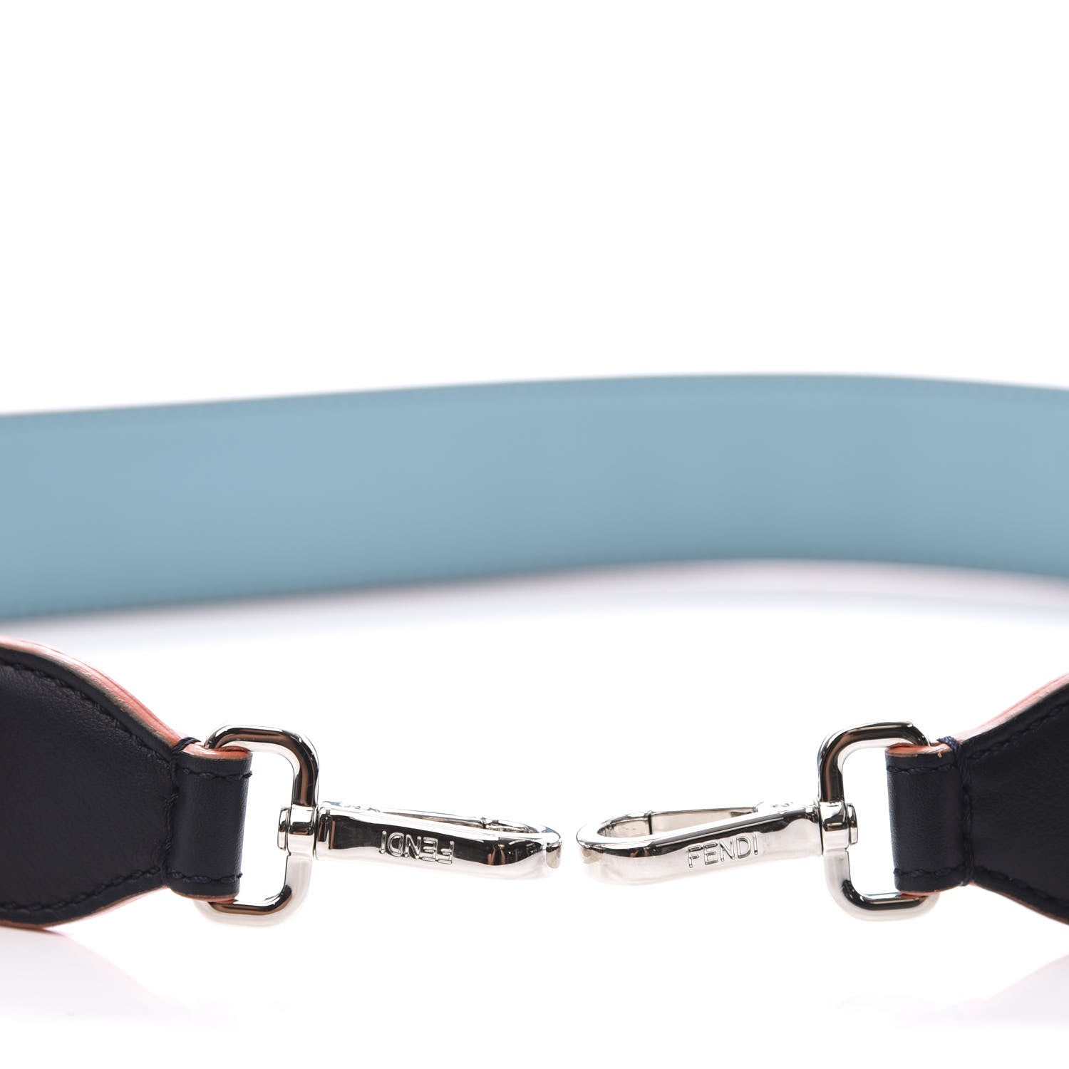 Fendi Calfskin Studded Strap You Navy Multicolor 3 of 4