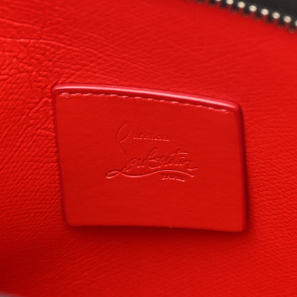 Christian Louboutin Calfskin Studded Skypouch Crossbody Clutch White 6 of 12