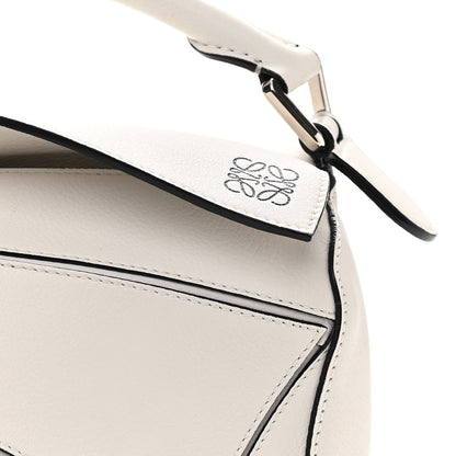 Loewe Calfskin Small Puzzle Bag White 8 of 12