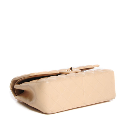 Chanel Lambskin Quilted Jumbo Double Flap Beige 4 of 9