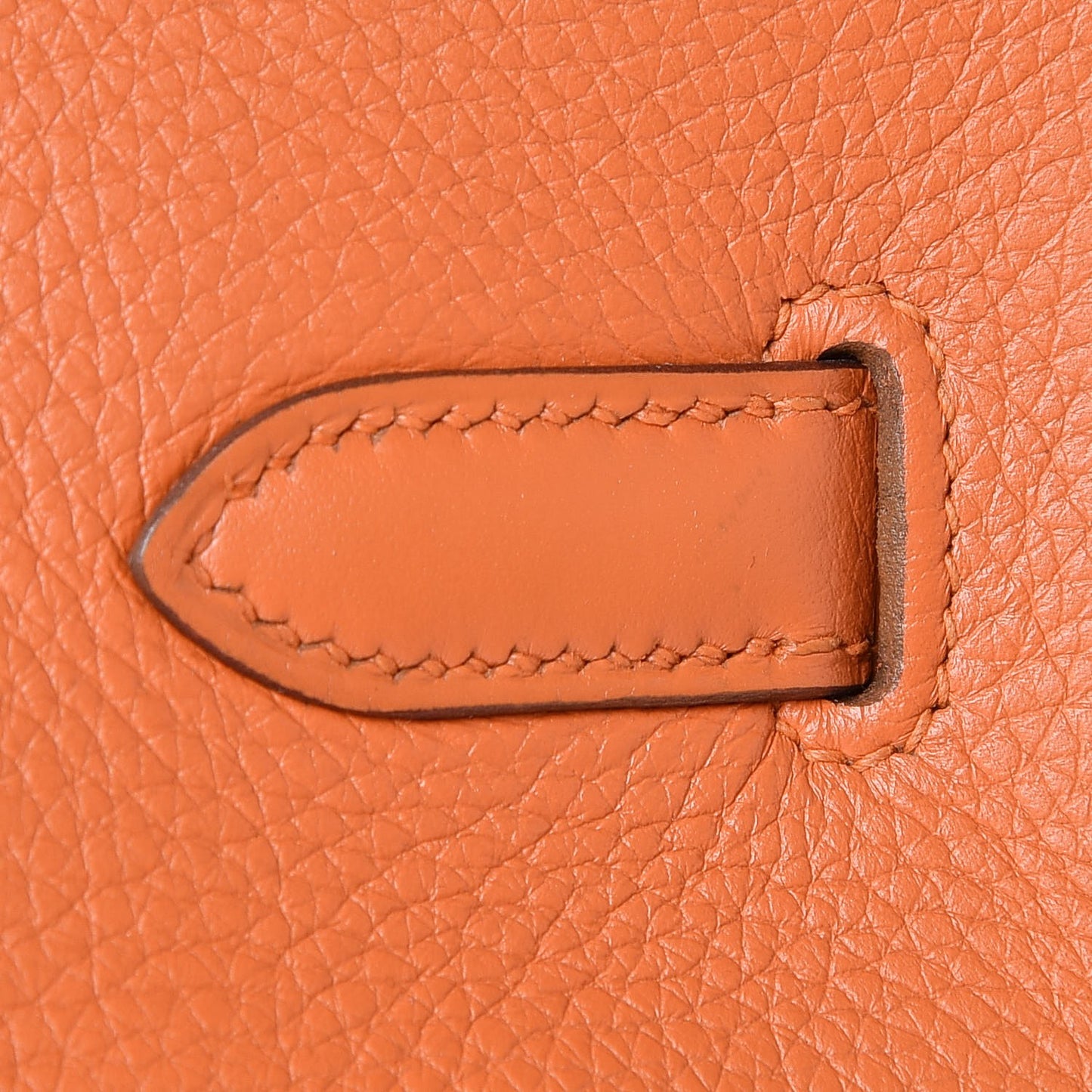 Togo Birkin 35 Orange