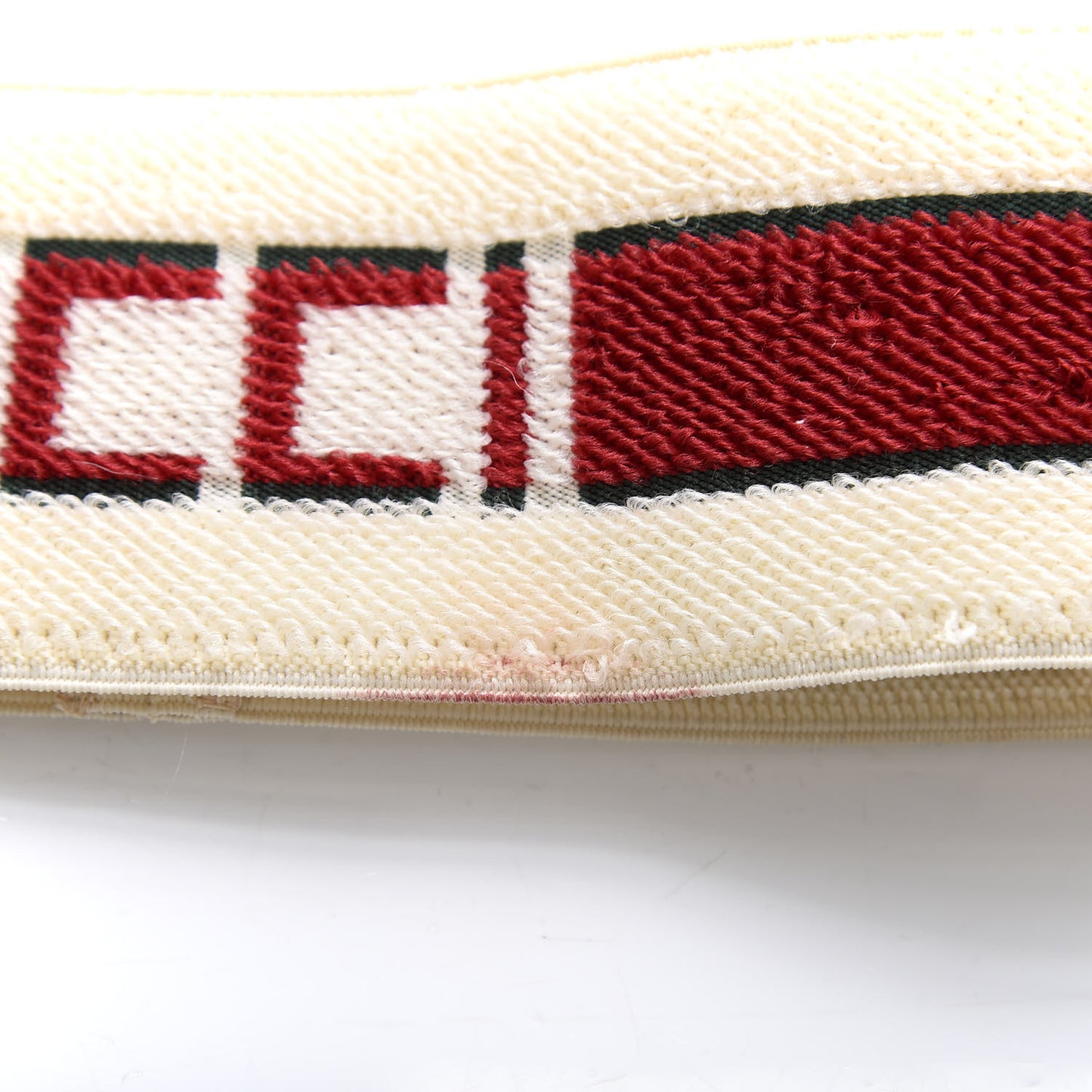 Cotton Elastic Queen Headband S White