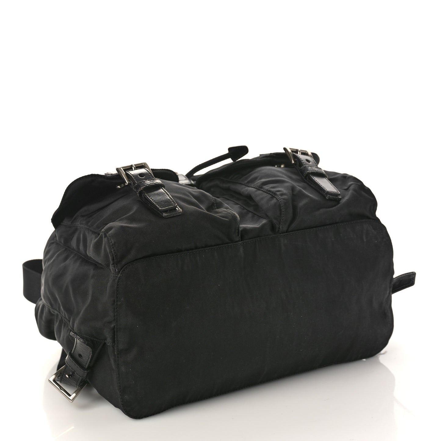 Tessuto Nylon Vela Medium Backpack Black