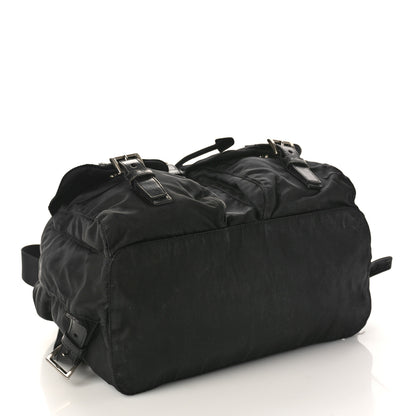 Prada Tessuto Nylon Vela Medium Backpack Black 4 of 13