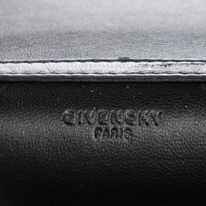 Givenchy Calfskin Studded Pandora Chain Wallet Black 6 of 8