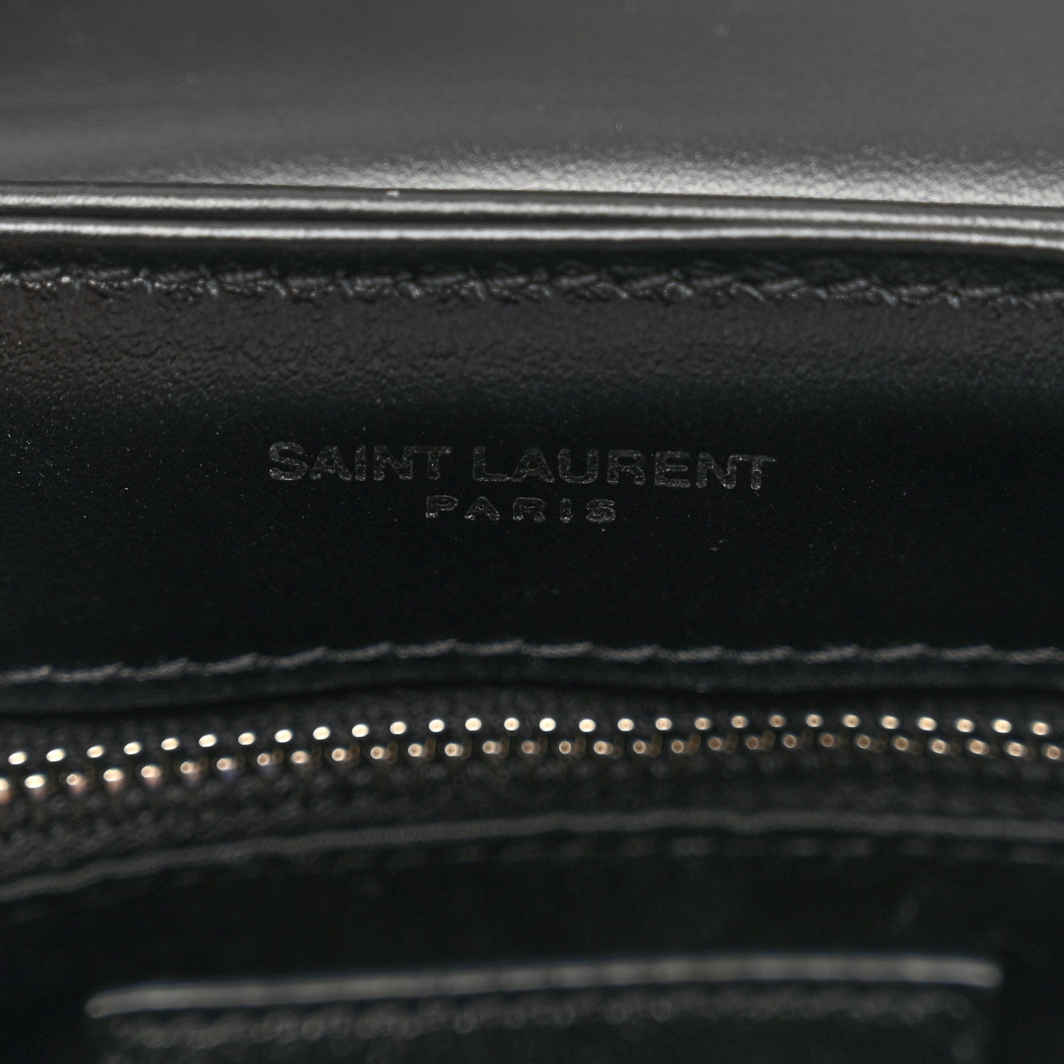 Saint Laurent Calfskin Y Quilted Monogram Toy Loulou Crossbody Bag Black 8 of 10