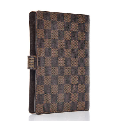 Louis Vuitton Damier Ebene Medium Ring Agenda Cover 3 of 11