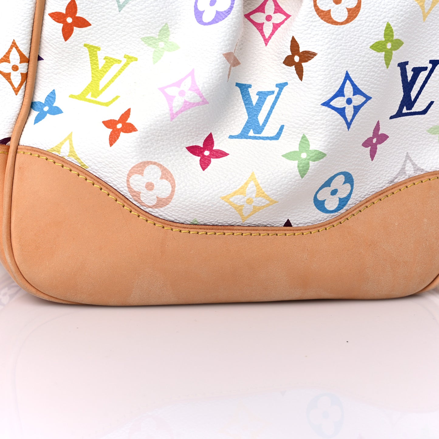 Monogram Multicolor Courtney GM White