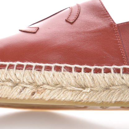 Chanel Lambskin CC Espadrilles 40 Brown 9 of 11