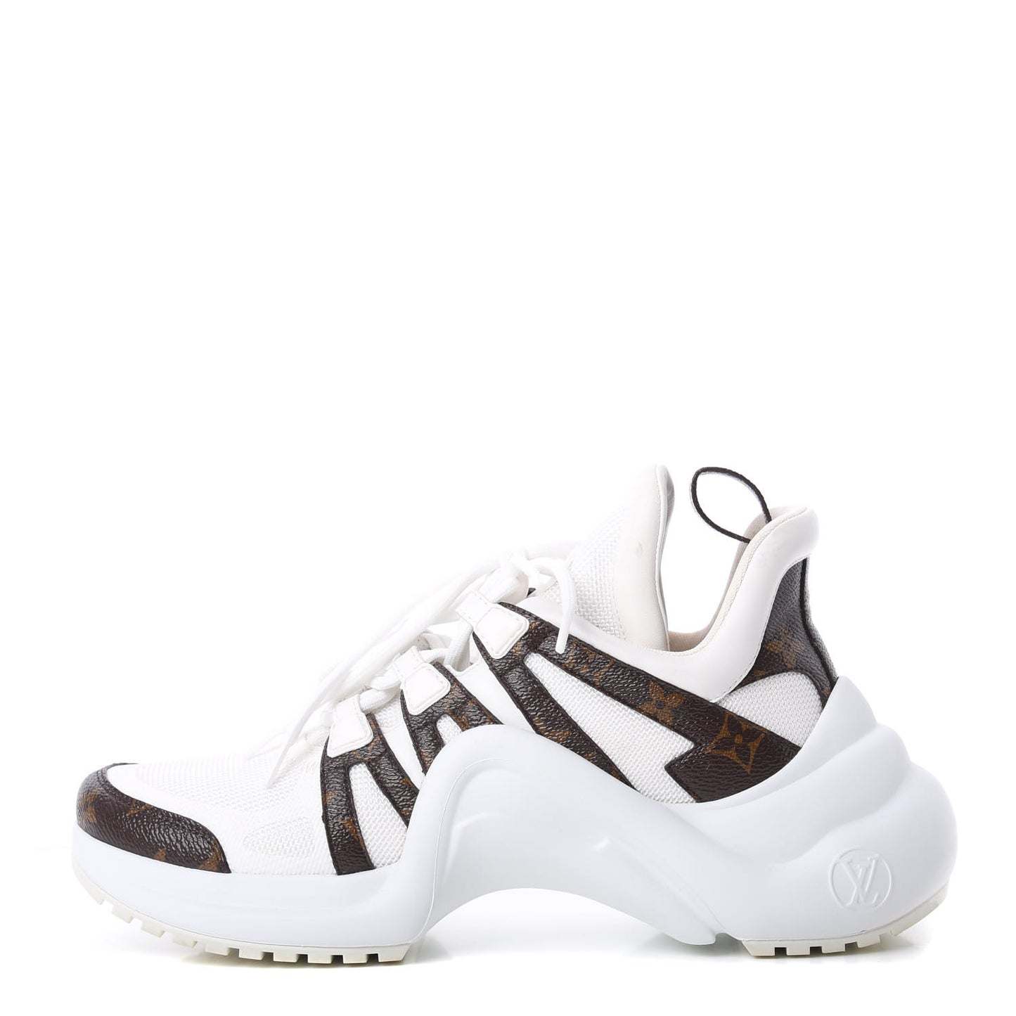 Patent Monogram LV Archlight Sneakers 39.5 White
