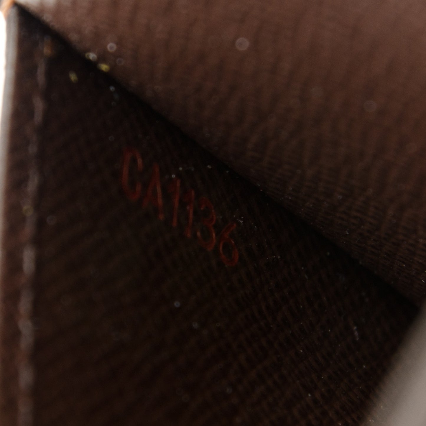 Damier Ebene Card Holder